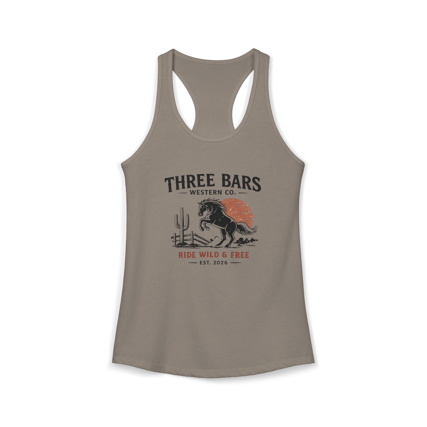 Ride Wild & Free Racer Back Tank