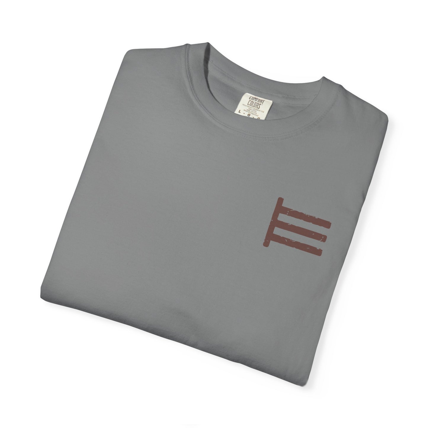 Three Bars Western Sunflower & Spur "Walk By Faith" Tee