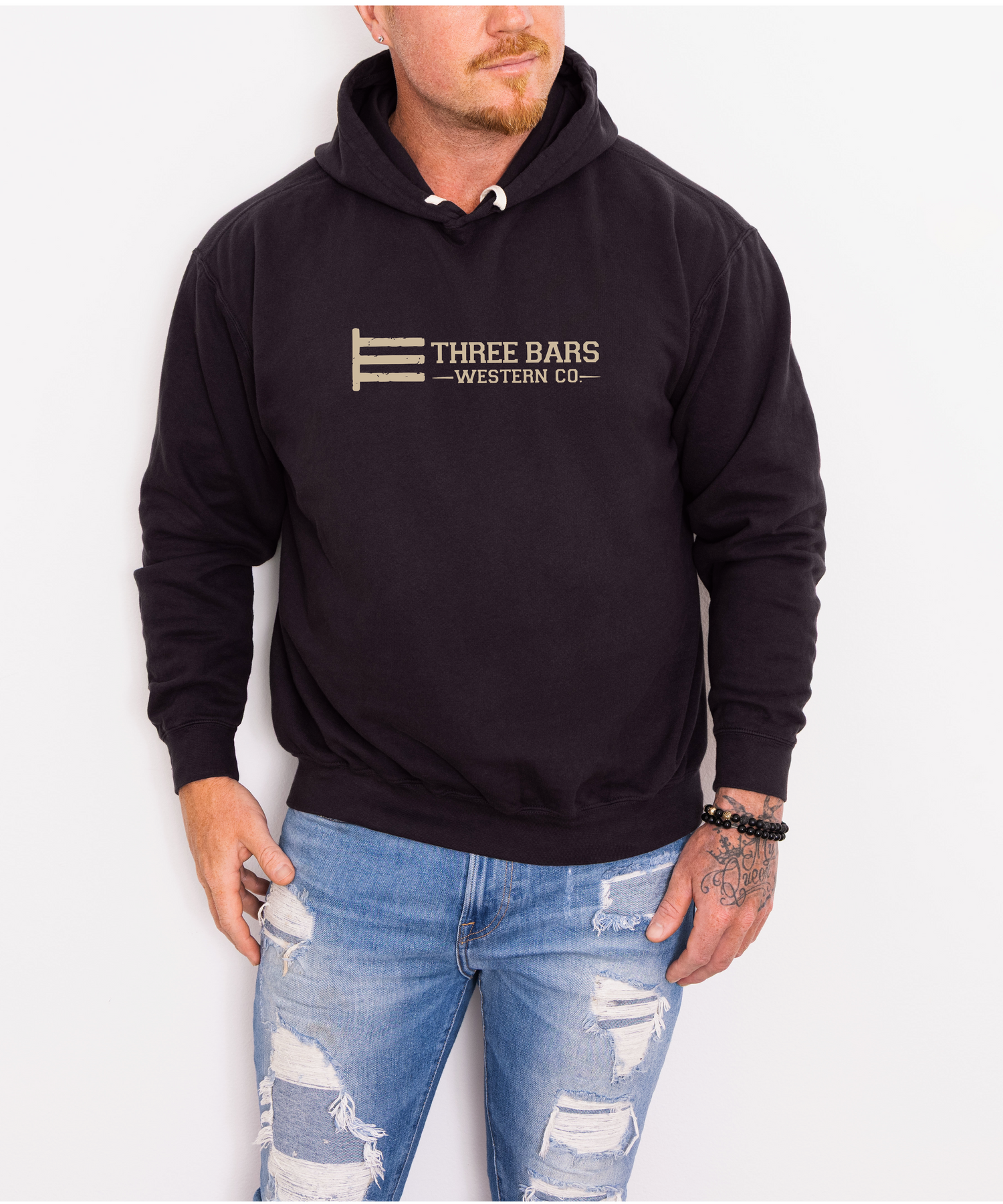 Shop Three Bars Hoodies & Sweatshirts