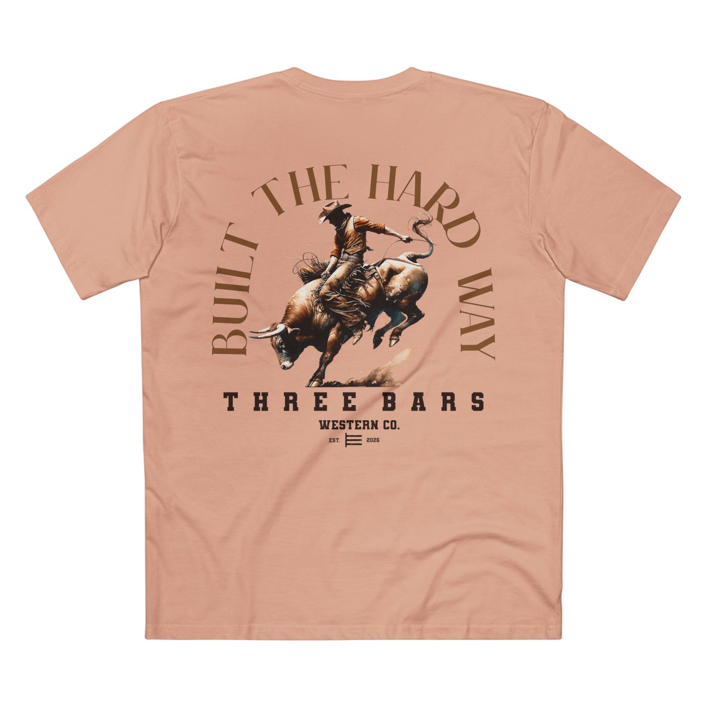 Built The Hard Way Rodeo Tee