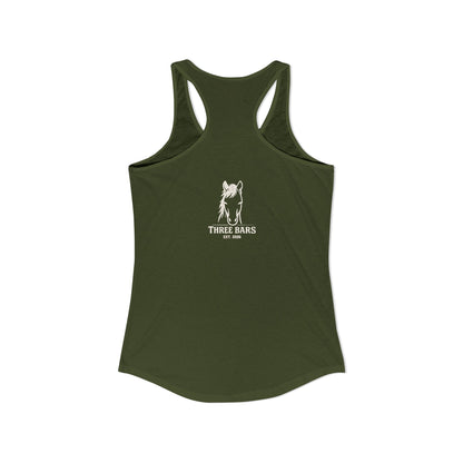 Three Bars Horse Racerback Tank