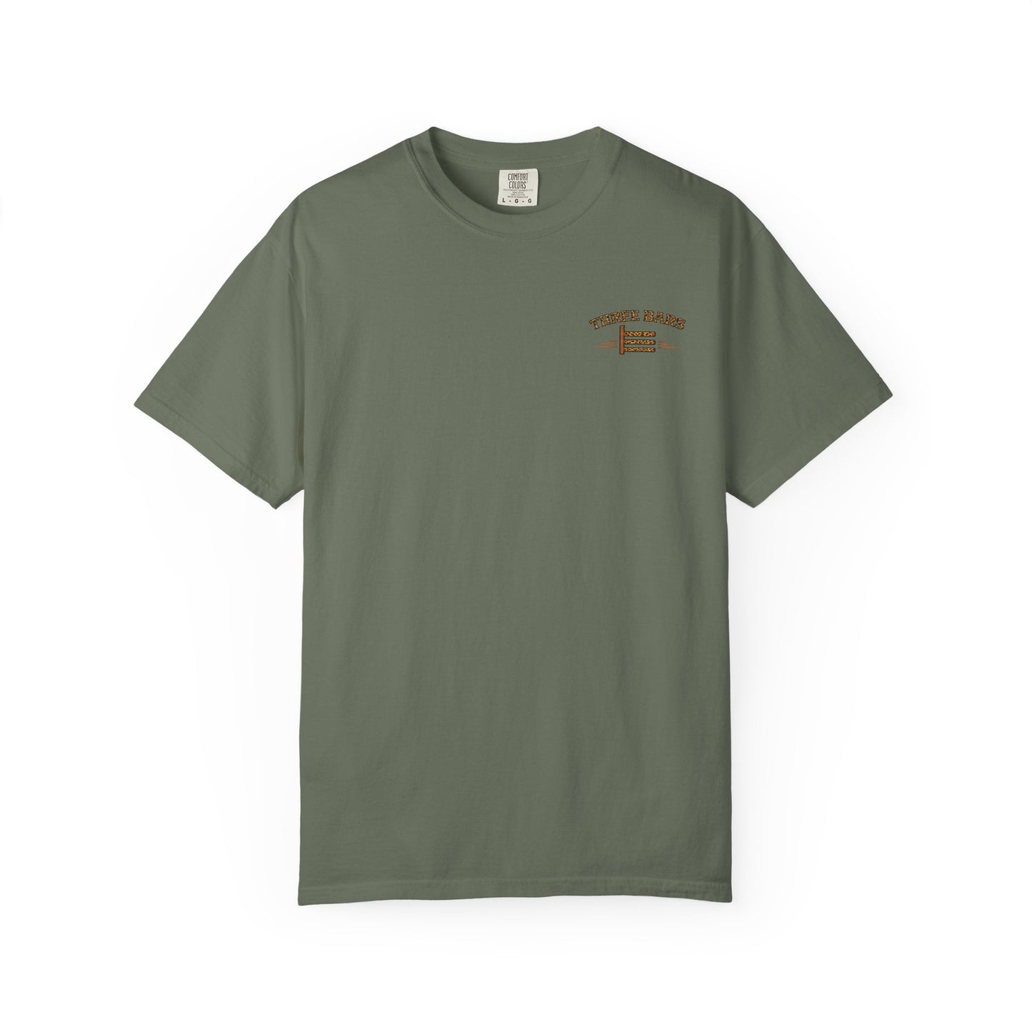 Three Bars Leopard Badge Tee