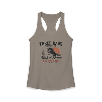 Ride Wild & Free Racer Back Tank