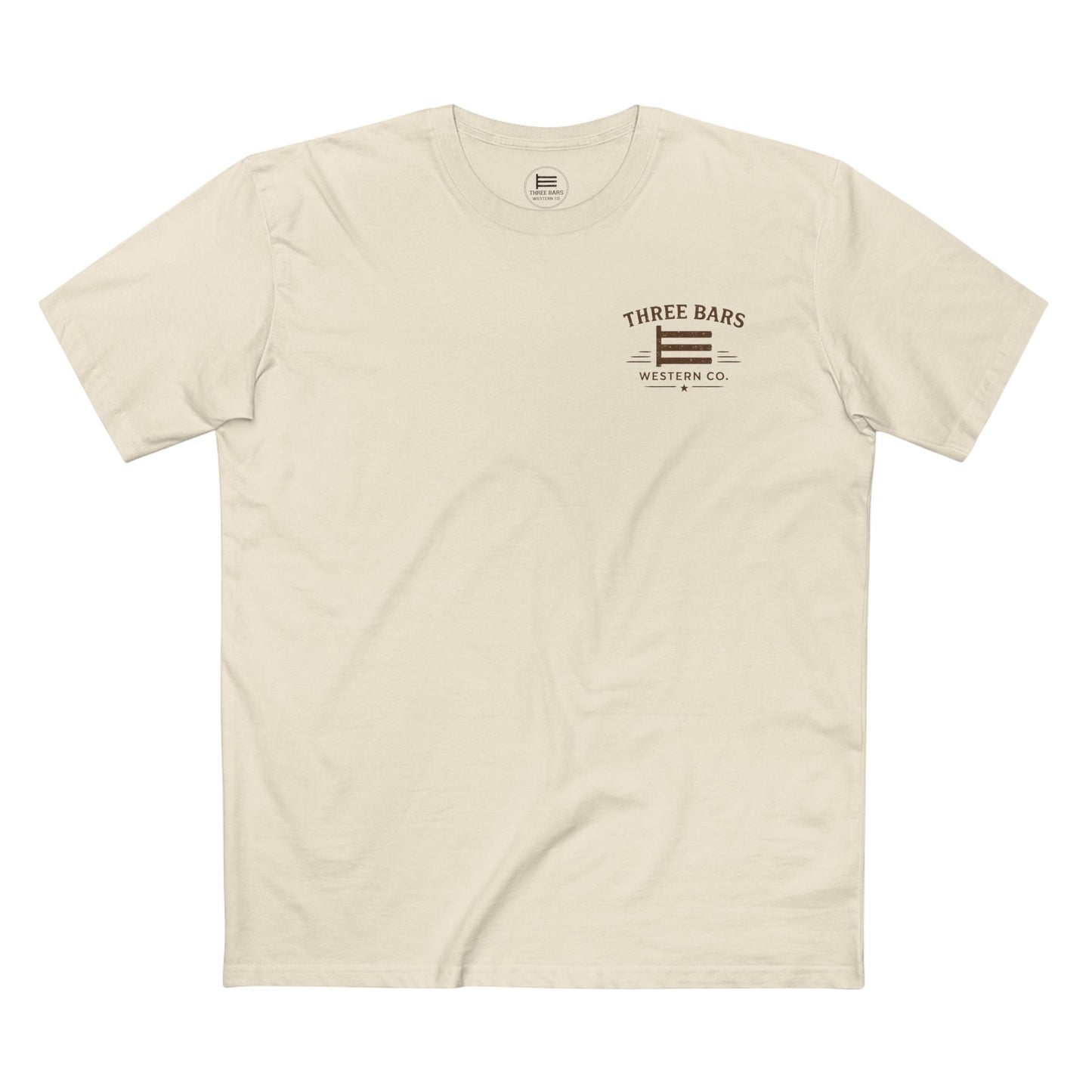 Three Bars Bull Skull & Sunburst Tee