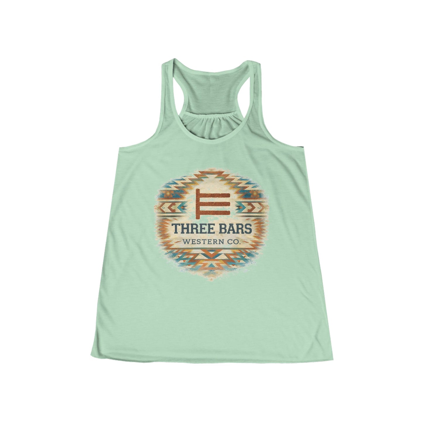 Three Bars Aztec Racerback Tank