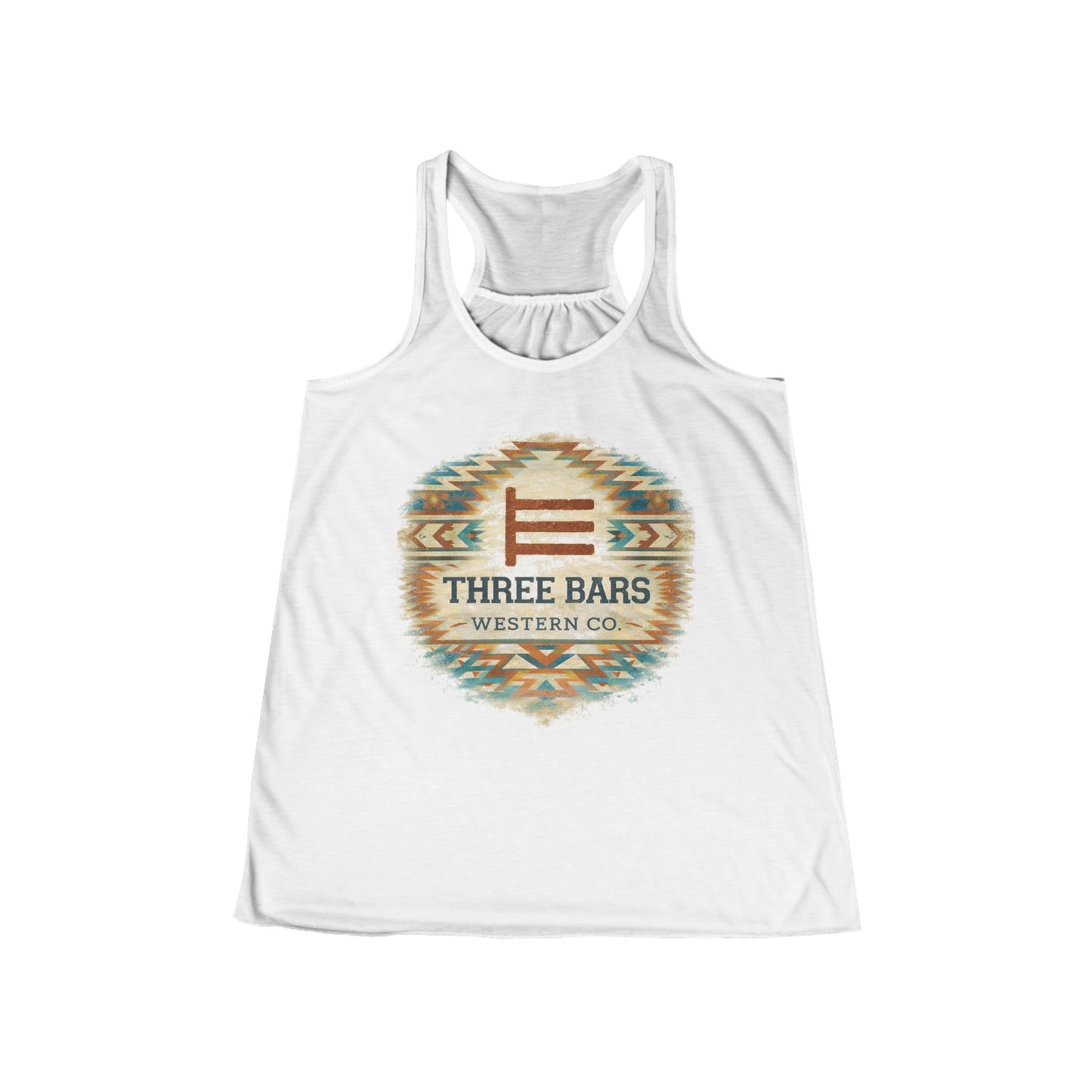 Three Bars Aztec Racerback Tank