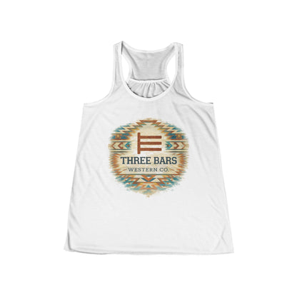 Three Bars Aztec Racerback Tank