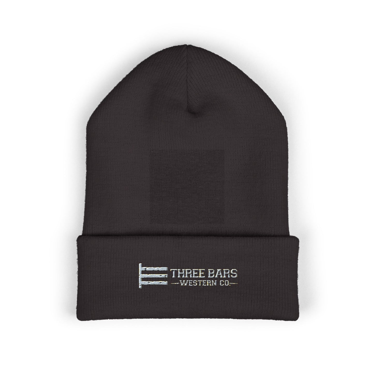 Three Bars Logo — Cuffed Beanie