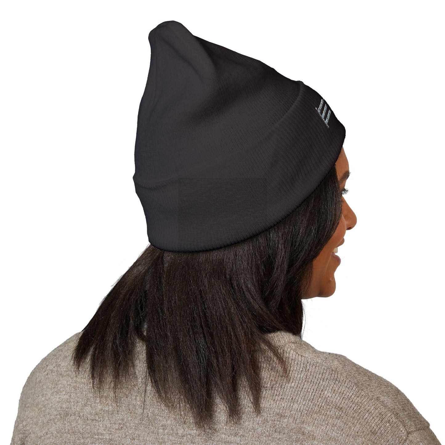 Three Bars Logo — Cuffed Beanie