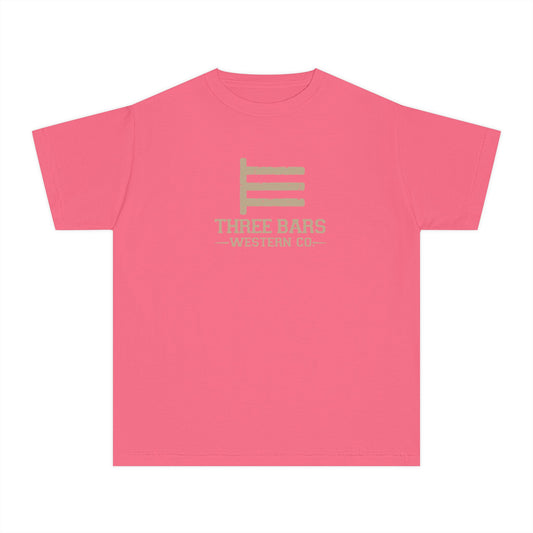 Youth Three Bars Ranch Stamp Tee