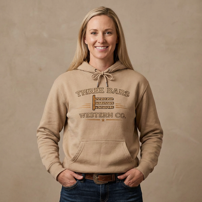 Three Bars Leopard Print Hoodie