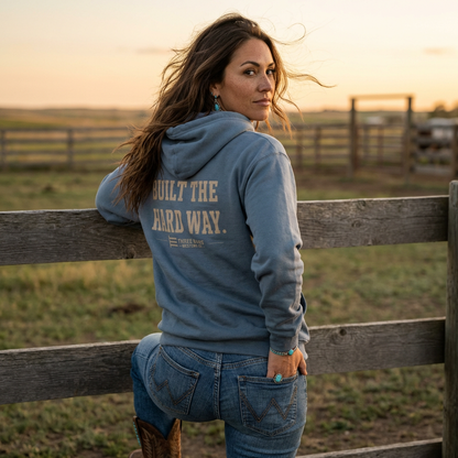 Built The Hard Way Lightweight Classic Hoodie