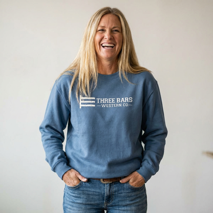 Three Bars Crewneck Sweatshirt