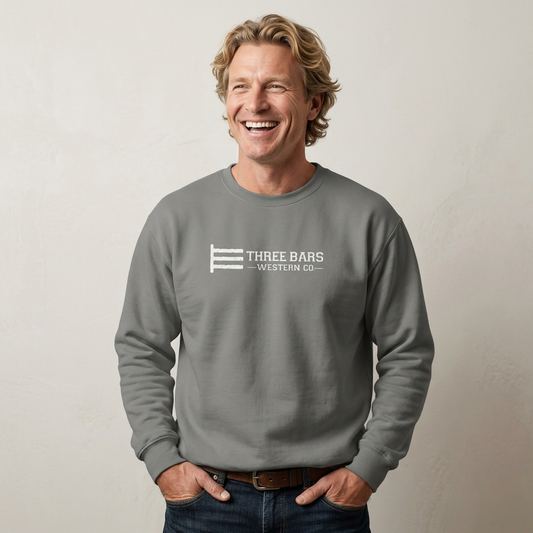 Three Bars Crewneck Sweatshirt