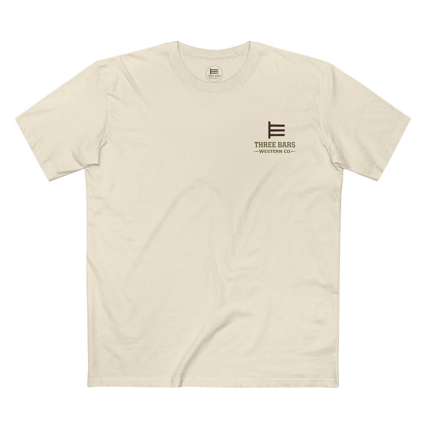 Three Bars Cowboy Bronc Rider Tee