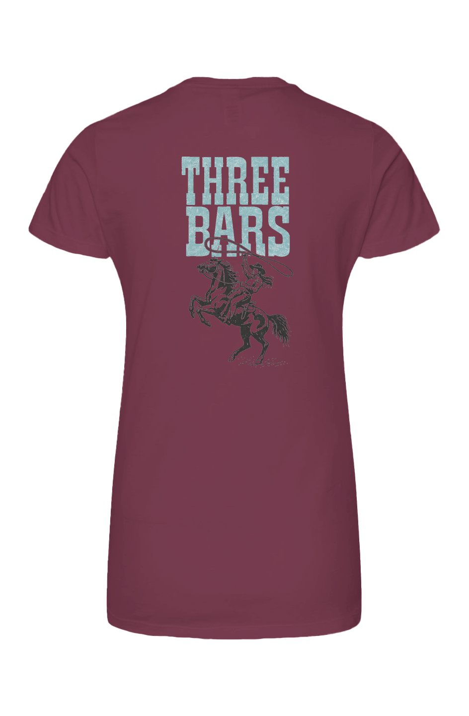 Three Bars Cowgirl Roping Tee