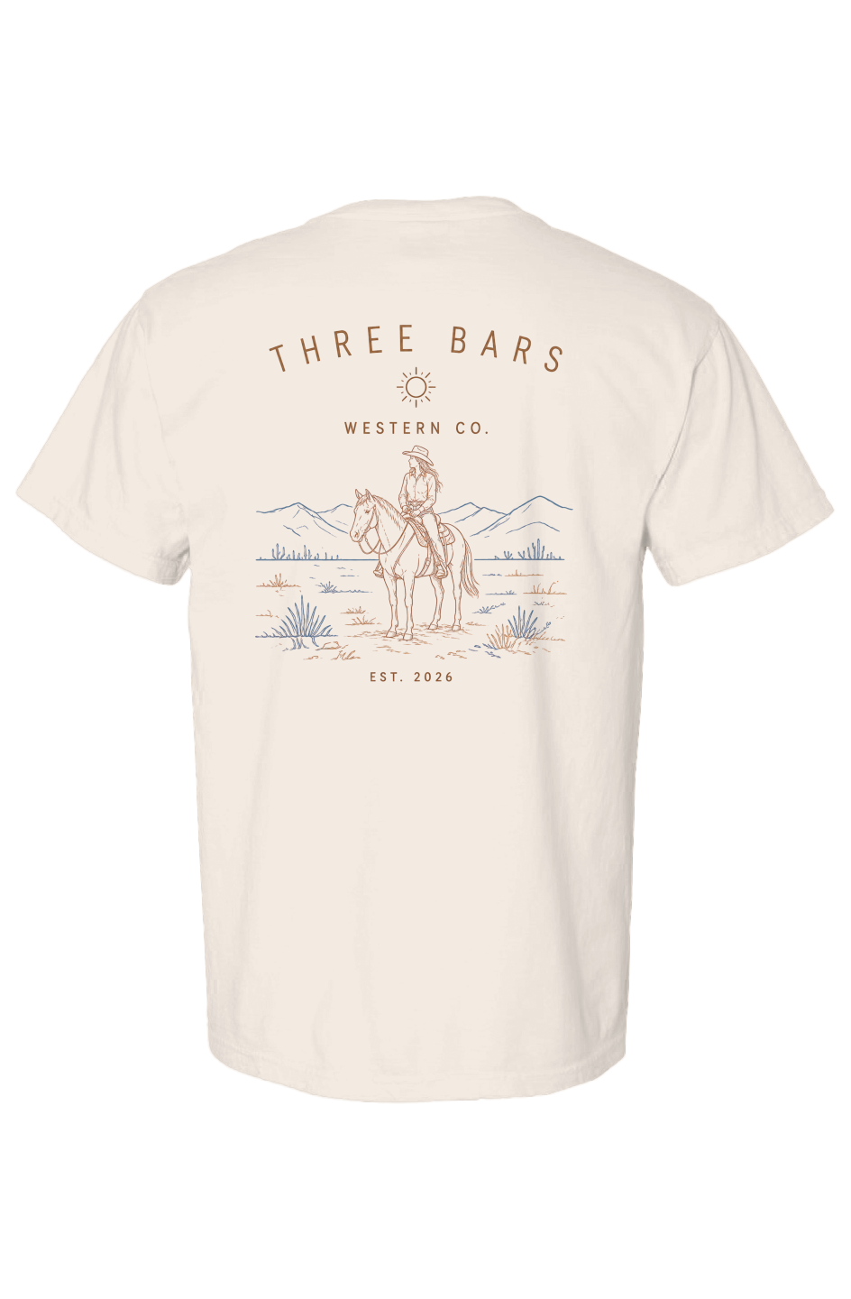 Golden Hour Cowgirl Tee