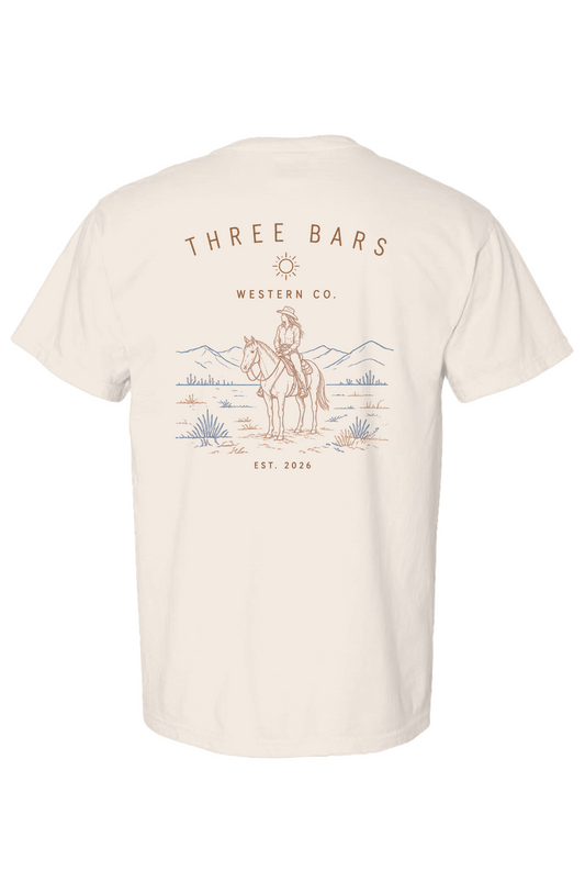 Golden Hour Cowgirl Tee
