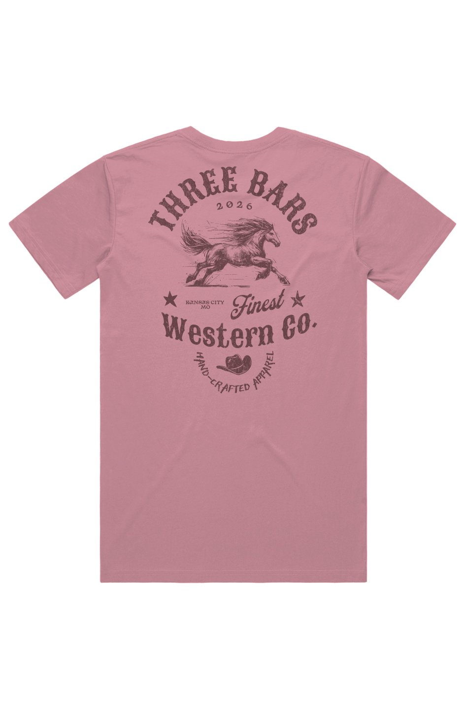 Three Bars KC Western Tee 