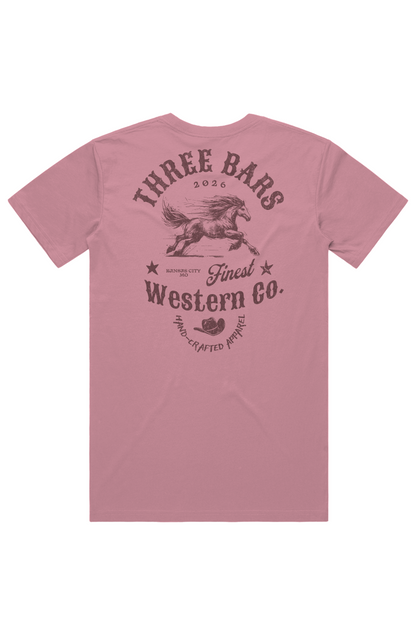 Three Bars KC Western Tee 