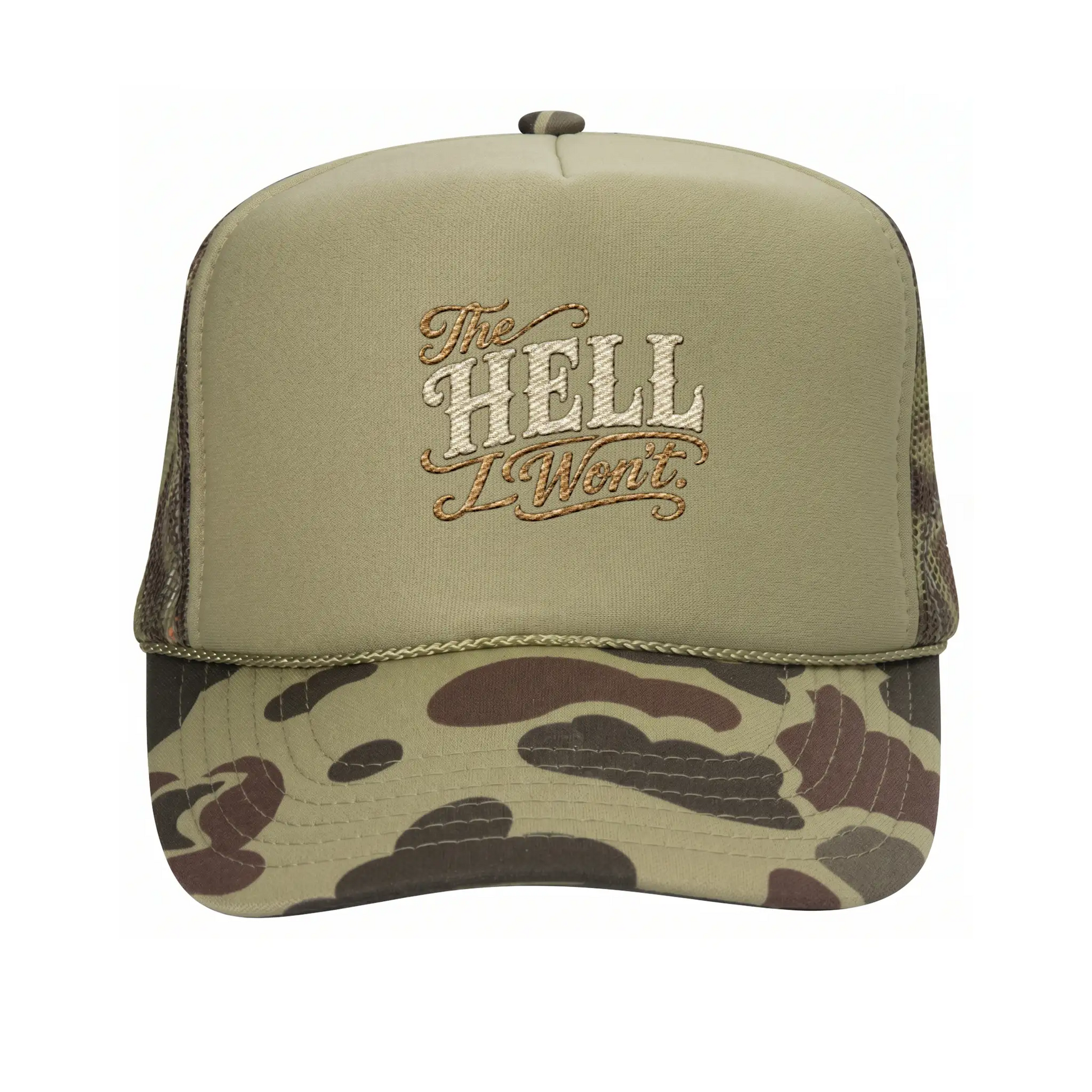 The Hell I Won't Trucker Hat