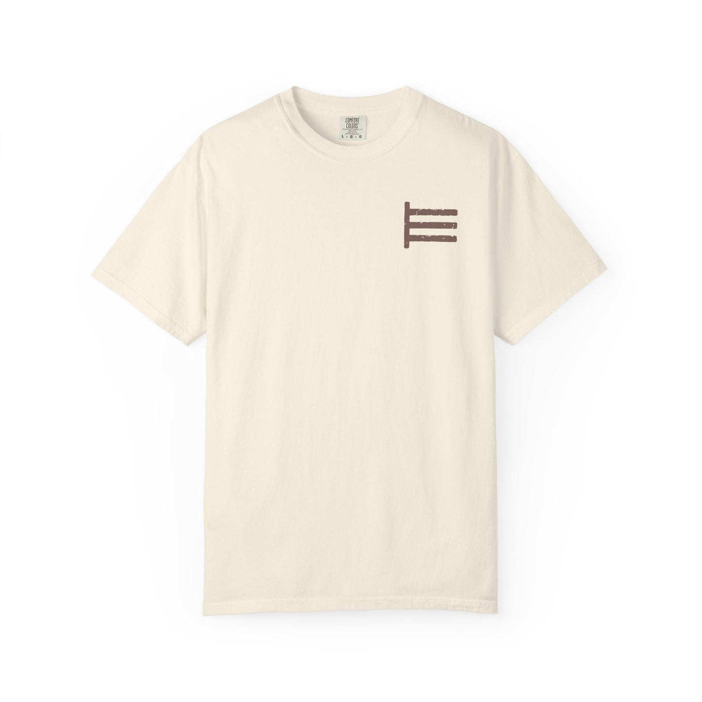 Three Bars Western Sunflower & Spur "Walk By Faith" Tee