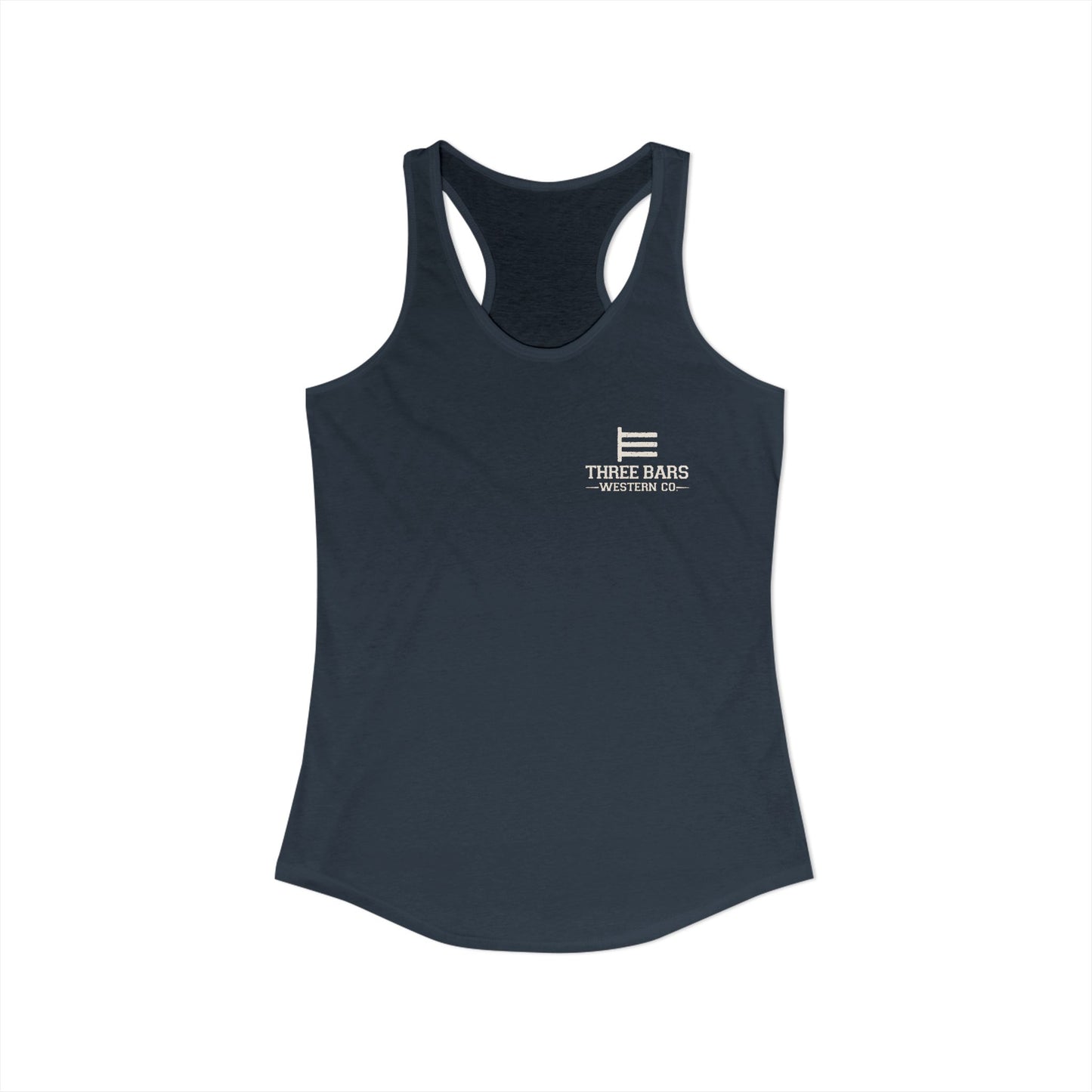 Three Bars Horse Racerback Tank