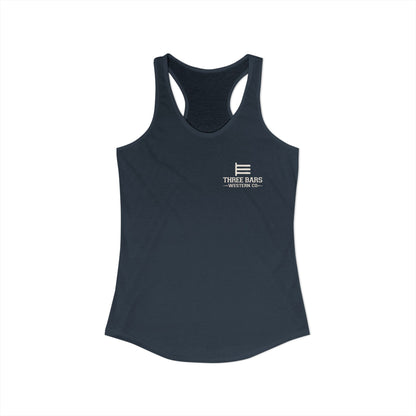 Three Bars Horse Racerback Tank