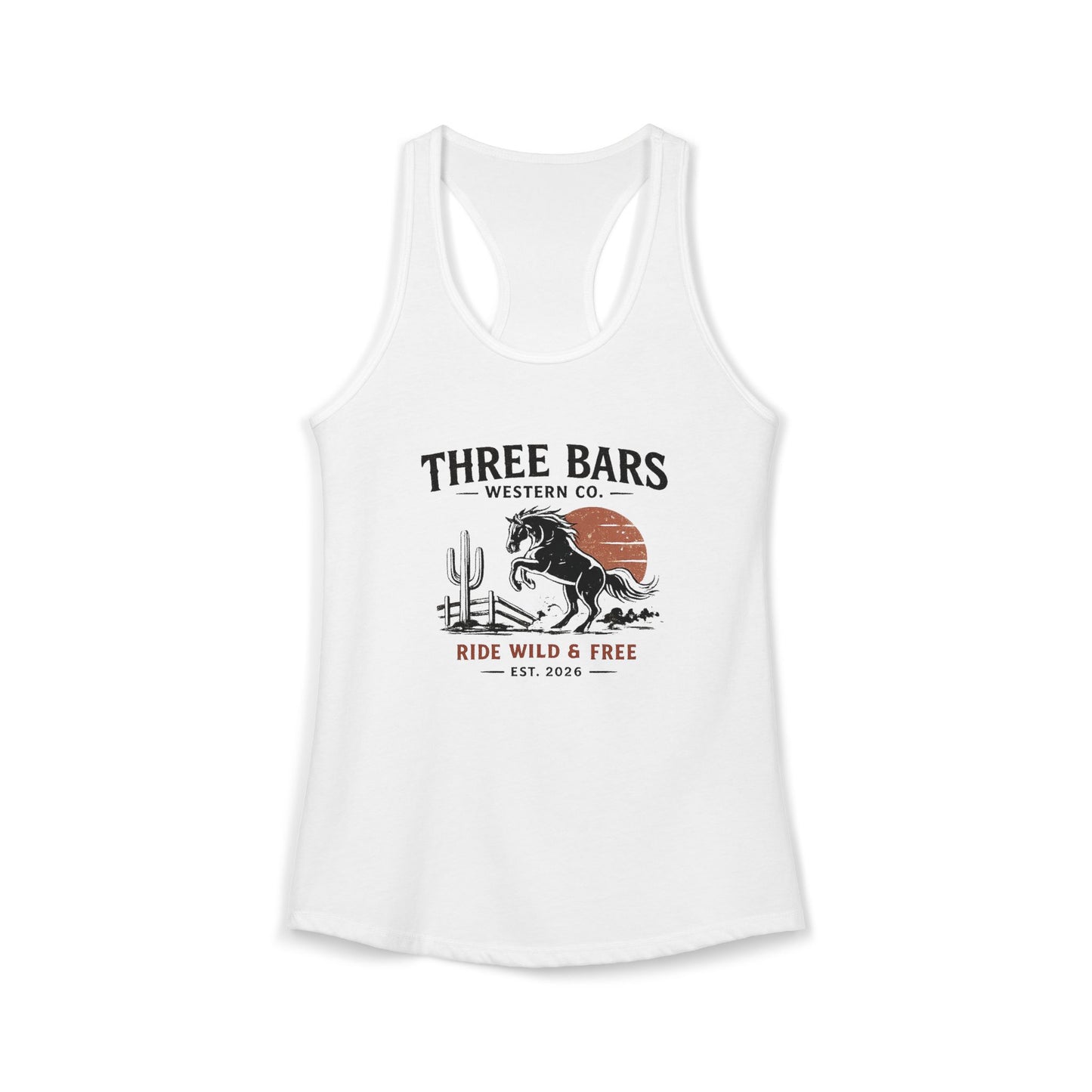 Ride Wild & Free Racer Back Tank