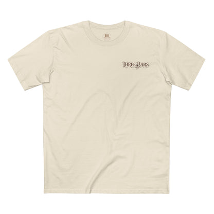 Three Bars 'Built the Hard Way' Sunflower Tee