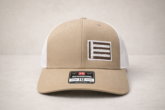 Three Bars Western Logo Hat