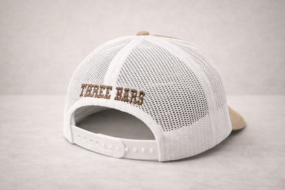 Three Bars Western Logo Hat